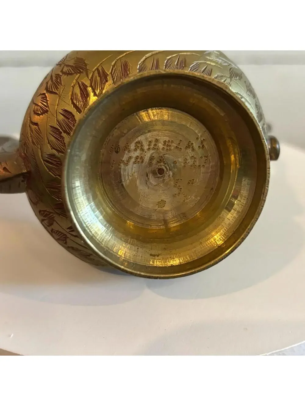 India Brass Curet or Mini Teapot